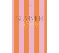 Summer Vibes Notizbuch: 100 Seiten, A5, liniert - Notizbuch / Tagebuch / Journal
