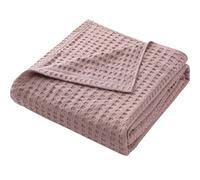 Summer Waffle Plaid Cotton Bed Blanket Throw Thin Quilt Knitted Bedspread Home Hotel Coverlets Green Pink Throw Blankets 200x230cm Yellow
