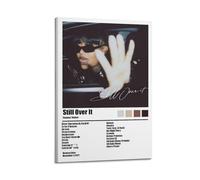 Summer Walker Still Over It Album Cover Aesthetic Limited Posters Signed Rapper Music Posters Dorm Decor Bedroom Posters Print Canvas Wall Art Room Teen and Girls 08x12inch(20x30cm) Frame-Style