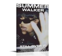 Summer Walker Still Over ItMotivational Wall Art Inspirational Posters Print Canvas Home Living Room Bedroom Decor Modern DesignsFrame-style08x12inch(20x30cm)