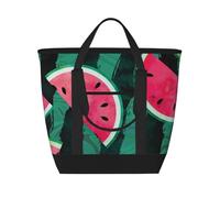 Summer Watermelon Cool,Lunch Bags Large Capacity Insulated Tote Bag For Women Men Work Picnic Travel