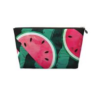 Summer Watermelon Cool, Makeup Bag Cosmetic Bag Portable Travel Toiletry Bag Pencil Case Toiletry Pouch