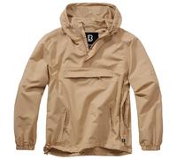 Summer waterproof hooded jacket Brandit Beige L