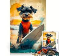 Summer Waves Hard Jigsaw Puzzle for Adults 1000 Pieces Logic Toy Family Bond Precision Cut Warm Surprise 50x75cm