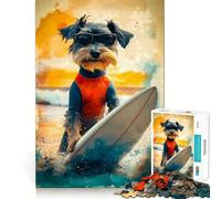 Summer Waves Hard Jigsaw Puzzle for Adults 1000 Pieces Logic Toy Family Bond Precision Cut Warm Surprise 50x75cm
