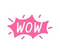 Summer Welcome Sunshine Coffee Break Dream King Wow Wall Stickers Paster Paper 47.6x86cm Do not Damage The Wall Surface Pink