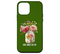 Summer Wildflower Jar Tee Choose kindness over hate Case for iPhone 12 mini