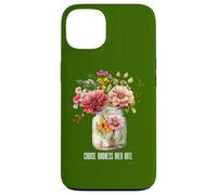 Summer Wildflower Jar Tee Choose kindness over hate Case for iPhone 13