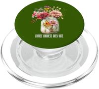 Summer Wildflower Jar Tee Choose kindness over hate PopSockets PopGrip for MagSafe