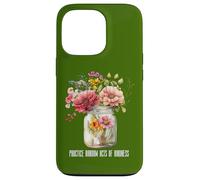 Summer Wildflower Jar Tee Practice random acts of kindness Case for iPhone 13 Pro
