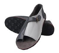Summer Womens Hallux Valgus Sandals,Casual Breathable Bunion Corrector Flat Flip Flops,Stylish Soft Comfy Orthopedic Corrector Slippers,for Plantar Fasciitis/Arch of Foot (Color : Grey, Size : 7 UK