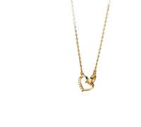 Summer Women's Korean Style Simple Necklace Gold/UNITED KINGDOM