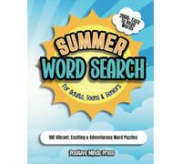 Summer Word Search: 100 Easy to Read Puzzles | Find Over 2000 Bright, Outdoorsy, Fun and Adventurous Words | Reduce Screen Time & Boost Brain Health