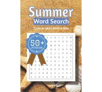 Summer Word Search Book: Word Searches with Easy-to-Read Word Searches Featuring Summer, Activity and Nature - Over 50 Relaxing Puzzles for Study, Mind workout and Everyday Joy