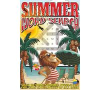 Summer Word Search: Easy To Read Print With 50+ Puzzles About Summer, Seasons, Weather, And More | 6x9 inch, 110 pages | Gift For Holidays, Vacations, and Spare Time