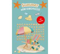 Summer Word Search Puzzle Book: 30+ Word Puzzles | 6x9 inches | Fun Challenges For Teens and Adults | Search and Find Words Activity Book Intermediate Level | Gift for Holidays and Free Time