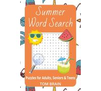 Summer Word Search Puzzle Book: Fun Word Searches with Easy to Read Print about Summer | Gift for Her, Him, Adults, Seniors, Teens & Kids | Great for Holidays, Travel and Free Time