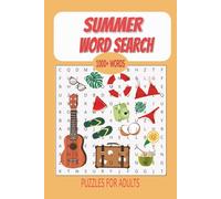 Summer Word Search Puzzle Book: Word Search Puzzles With Easy-to-read Print Solutions Included About Summer, Sea, Sand, Beach and More | 6x9 inches, ... Gift For Vacations, Holidays and Pass Times