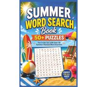 Summer Word Search Puzzle Book: Word Searches with Easy to Read Print about Summer, Beaches, Poolside, Relaxation and More | 6x9 inches, 110 pages | ... Gift for Vacations, Holidays and Free Time