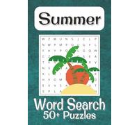 Summer Word Search Puzzle Book: Word Searches with Easy to Read Print about Summer, Summer Time, Summer Vacation and More | 6x9 inches, 110 pages | ... Gift for Vacations, Holidays and Free Time