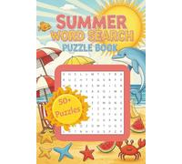 Summer Word Search Puzzle Book: Word Searches with Easy to Read Print about Summer, the Beach, the Pool, and More | 6x9inches, 110 pages | 55 Included ... Gift for Vacations, Family, and Friends