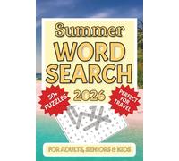 Summer Word Search Puzzle Book: Word Searches with Easy to Read Print about Summer, Vacation, Holiday and More for Adults, and Kids| 6x9 inches, 110 ... … Gift for Vacations, Holidays and Free Times