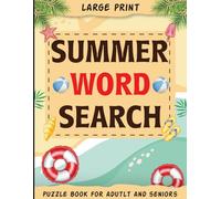 Summer word search: Relaxing word search puzzles for the summer season
