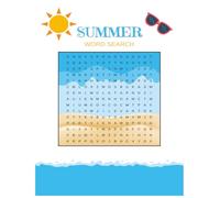 Summer Word Search: Summer Word Search fun puzzle for summer time