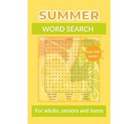 Summer Word Search: Word search puzzles with Easy to Read Print about Summer: Foods, Apparel, Outdoor Activities, Relaxation and More! | 6 x 9 inches, ... for Vacation, Holidays and Relaxation