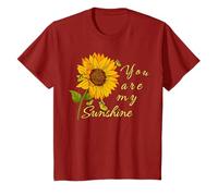 Summer You Are My Sunshine Sunflower Butterfly T-Shirt
