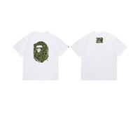 Summer Youth Campus Cotton T-Shirts - Unisex Loose Falling Shoulder Short Sleeve, Retro Street Style, Cartoon Portrait Print-Color-5||x_l