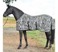 Summer Zebra Net Blanket With Fly And Insect Belly Band