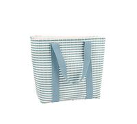Summerhouse by Navigate Portofino 20L Woven Insulated Basket Bag Bay Blue