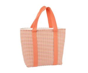 Summerhouse by Navigate Portofino 20L Woven Insulated Basket Bag Melon Pink