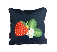 Summerhouse Navigate Strawberries & Cream Cushion, Blue