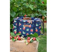 Summerhouse by Navigate Strawberries & Cream Family Navy Cool Bag Cream