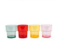 Summerhouse Navigate Strawberries & Cream Stacking Tumblers set of 4, Multi