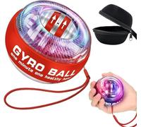 SUMMERLANGUAGE Torque Ball Hand Exerciser - Self-Starting Wrist Power Gyro Balls with Auto-Start Colorful LED Lighting, 2026 Internal Resistance System Torque-Ball