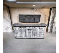 Summerlife Home Bar Big Jack Daniels 180/60/110 Cm - Interior Drinks Cabinet Bar