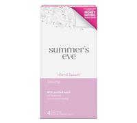 Summer's Eve Douche for Women, Island Splash, Gentle pH-Balanced Formula Helps Reduce Vaginal Odor, 4 Bottles 4.5 Oz Each