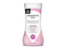 Summer's Eve Simply Sensitive Cleansing Wash for Sensitive Skin 9 oz