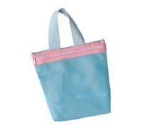Summers Mesh Beach Toted Bag Swimming Pool Bag Organizers Foldable Travel Toiletry Portable Cosmetic for Gym Yogas Women's Beach