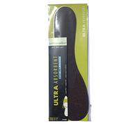 SummerSole Ladies Ultra Absorbent Insoles Peel & Stick aids sweaty clammy feet (Brown)