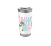 Summertime Paradise Trees Stainless Steel Insulated Tumbler