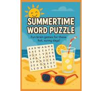 Summertime Word Search Puzzle Book: Word Search with Easy to Read Print about Summertime, Beach activities, Cool drinks and more. | 6x9 inches, 150 ... Gift for vacation, Holiday, or Free time