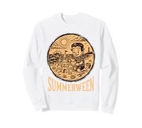 Summerween Art Cute Sandcastle Sweatshirt