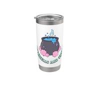 Summerween Art Seashell and Spells Stainless Steel Insulated Tumbler
