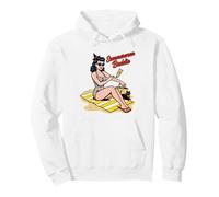 Summerween Art Summer Baddie Pullover Hoodie