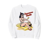 Summerween Art Summer Baddie Sweatshirt