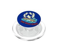 Summerween Art Surf Board Seance Halloween PopSockets PopGrip for MagSafe
